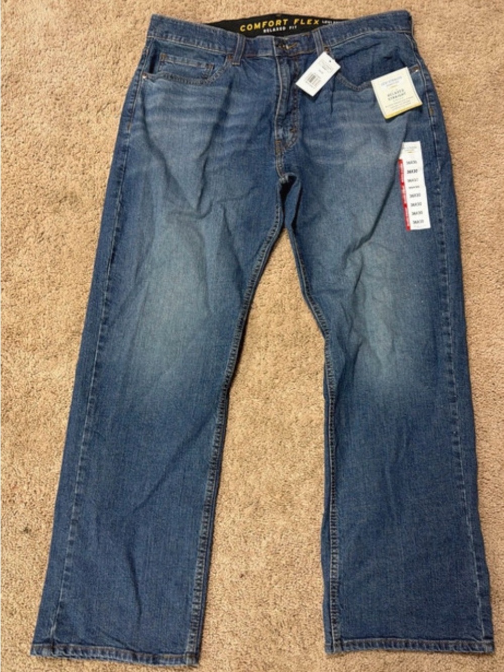 Levi comfort flex Men's Jeans 36x30 nwt